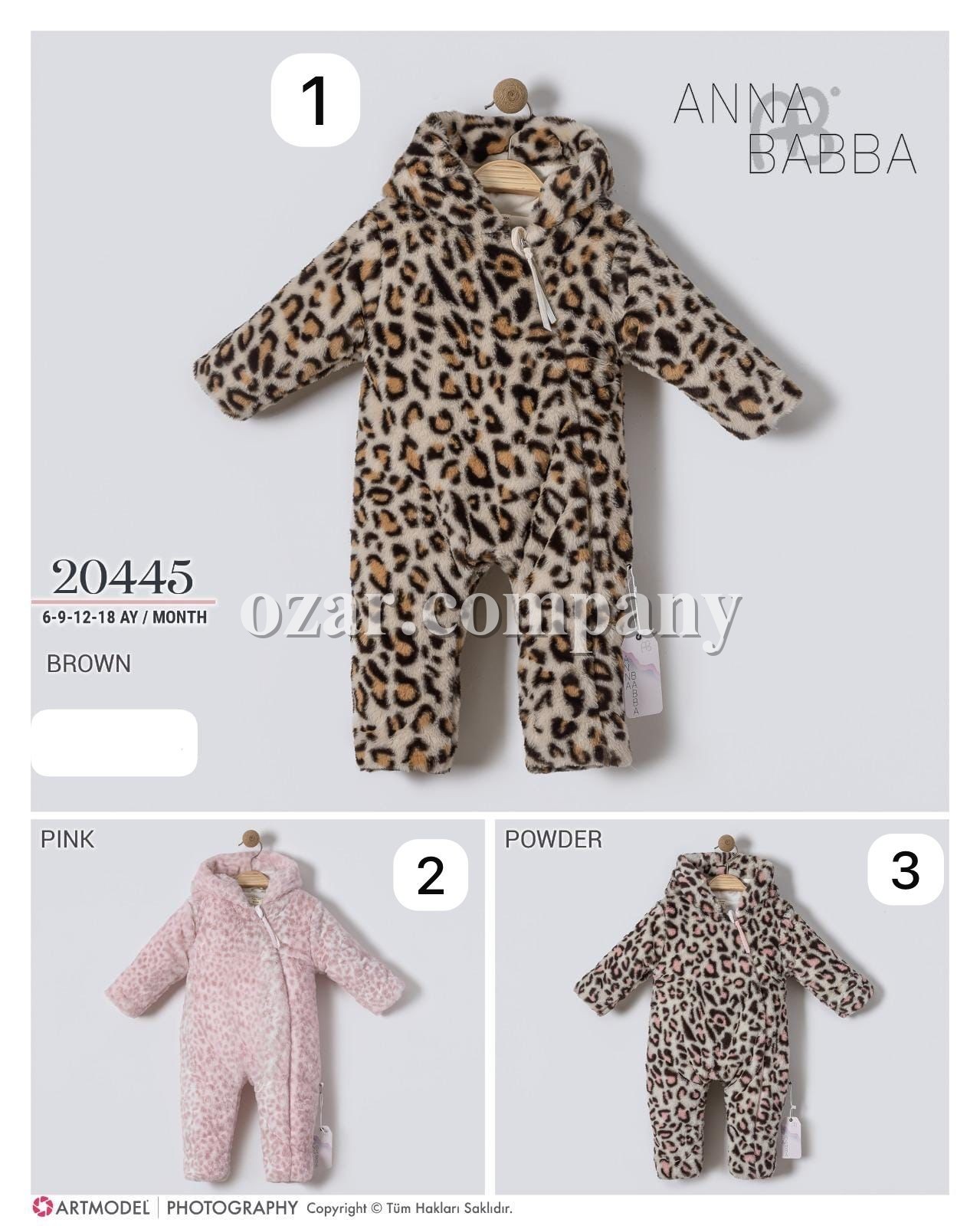 Утеплённый Человечек Для Девочки Anna Babba (6-9-12-18мес.)