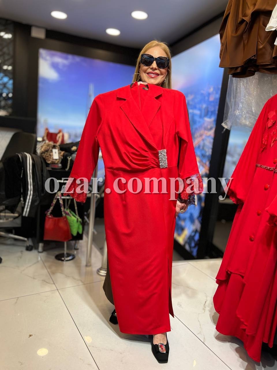 Женское Платье Iness (Большие размеры)