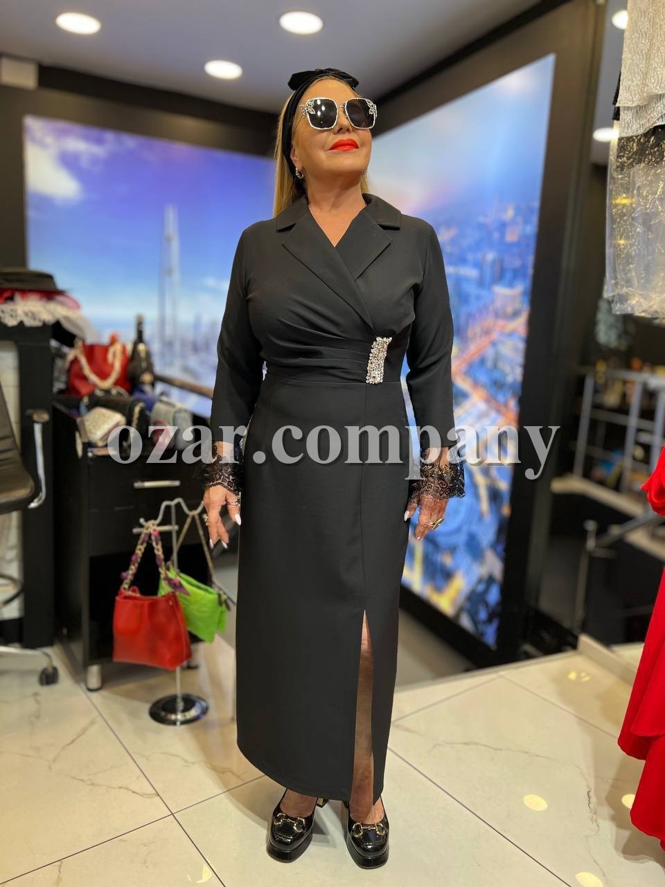 Женское Платье Iness (Большие размеры)