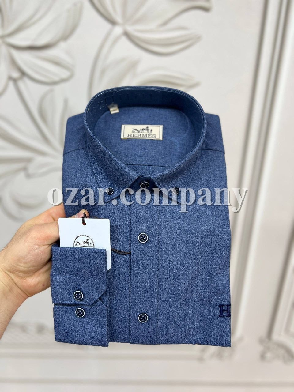 Мужская Рубашка Hermes