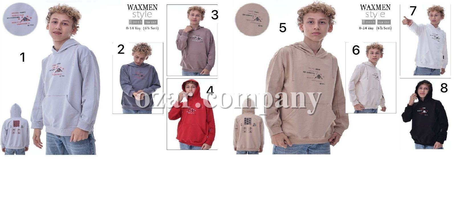 Худи Для Мальчика Waxmen (9-10-11-12-13-14лет) 