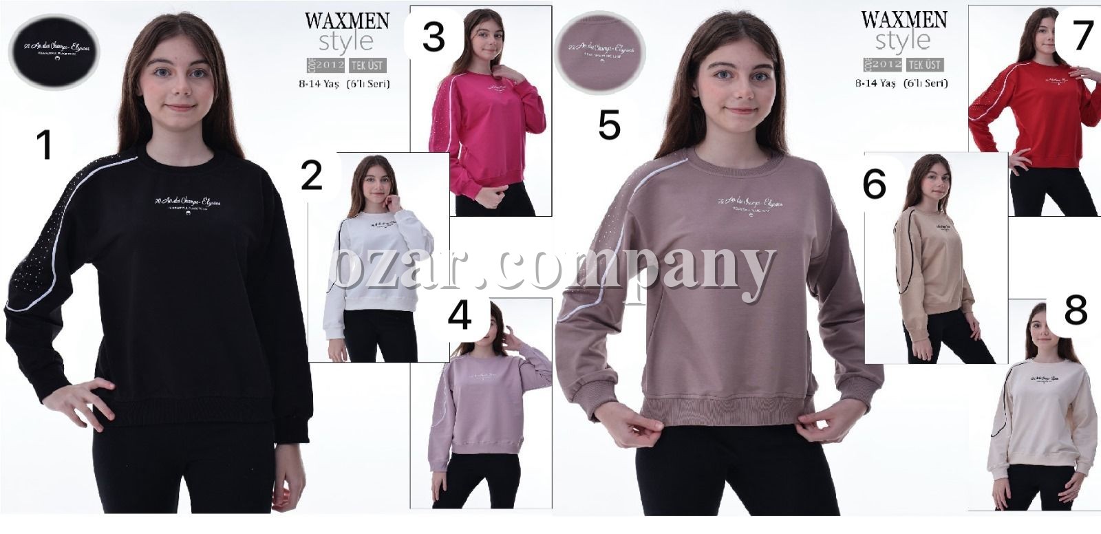 Свитшот Для Девочки Waxmen (9-10-11-12-13-14лет) 