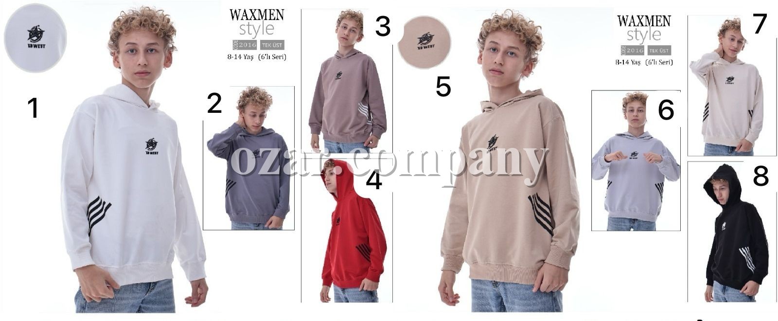 Худи Для Мальчика Waxmen (9-10-11-12-13-14лет) 