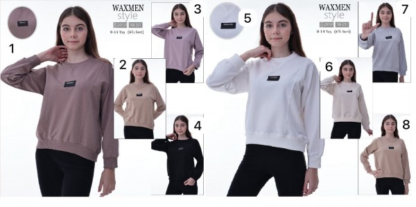 Свитшот Для Девочки Waxmen (9-10-11-12-13-14лет) 