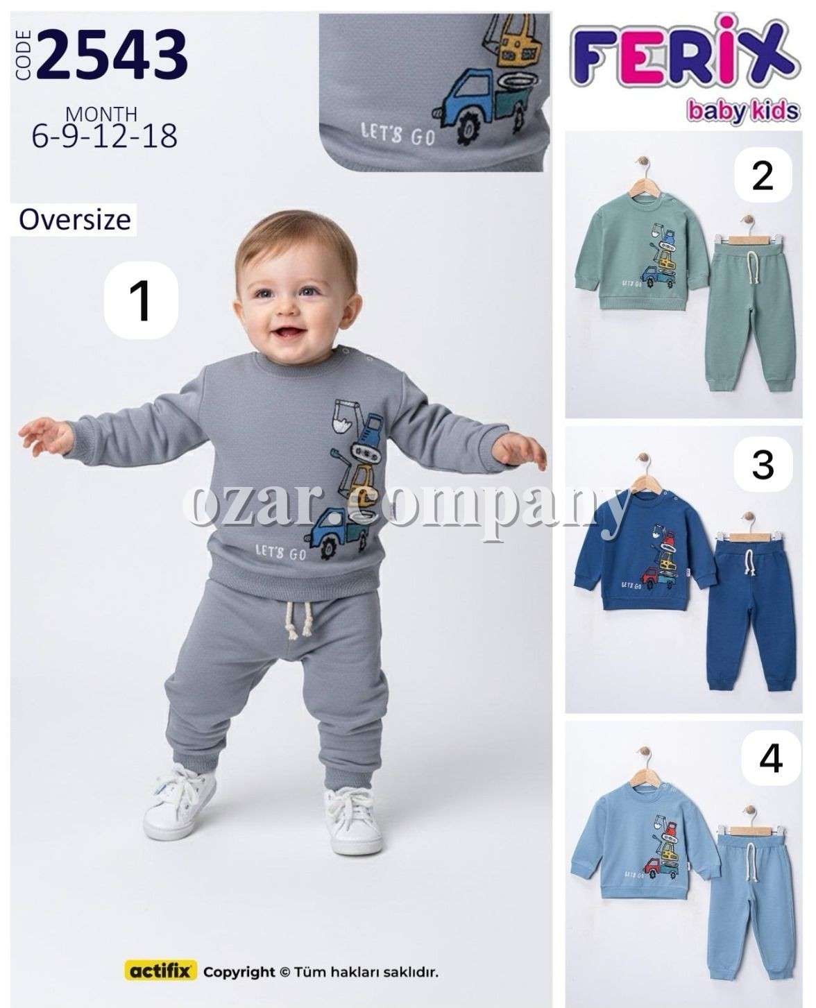 Костюм Для Мальчика Ferix (6-9-12-18мес.)