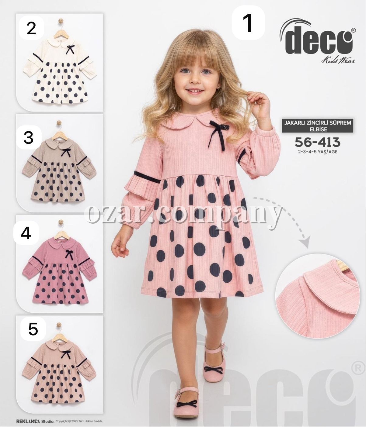 Платье Для Девочки Deco (2-3-4-5лет)