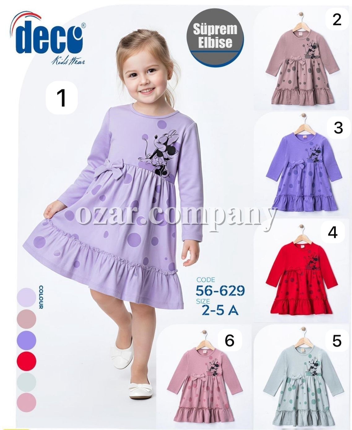 Платье Для Девочки Deco (2-3-4-5лет)