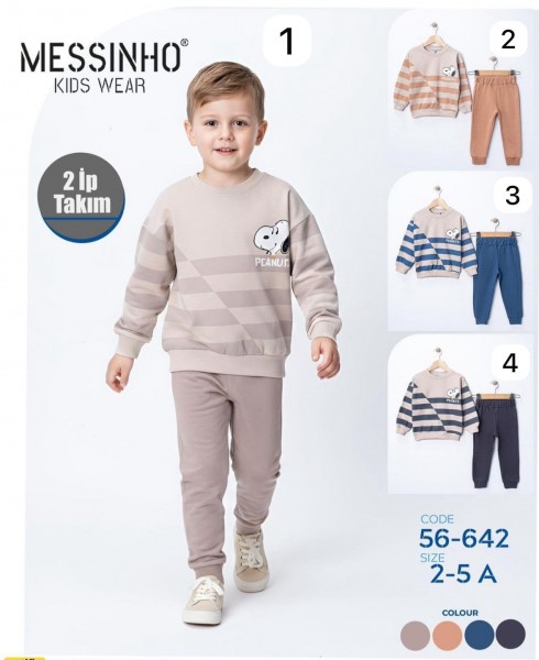 Костюм Двунитка Для Мальчика Messinho (2-3-4-5лет)