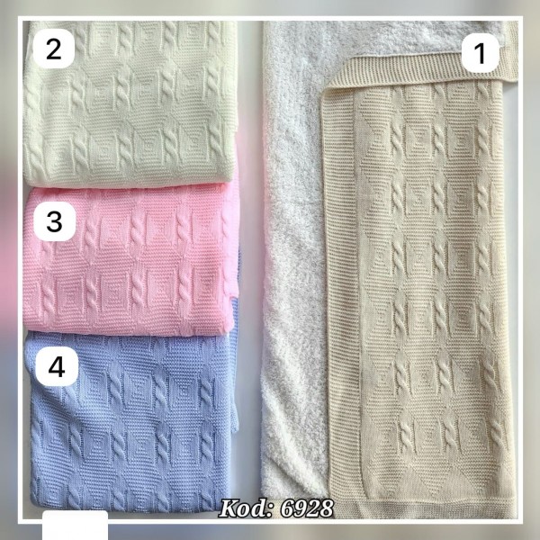 Утеплённый Плед Для Новорождённых Becol (80*90см) 