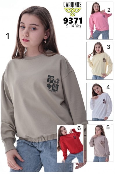 Свитшот Для Девочки Carrinos (9-10-11-12-13-14лет)