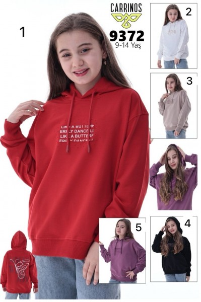 Худи Для Девочки Carrinos (9-10-11-12-13-14лет)