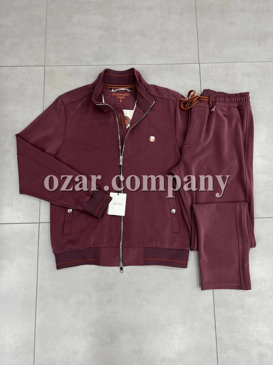 Мужской Спортивный Костюм Zegna