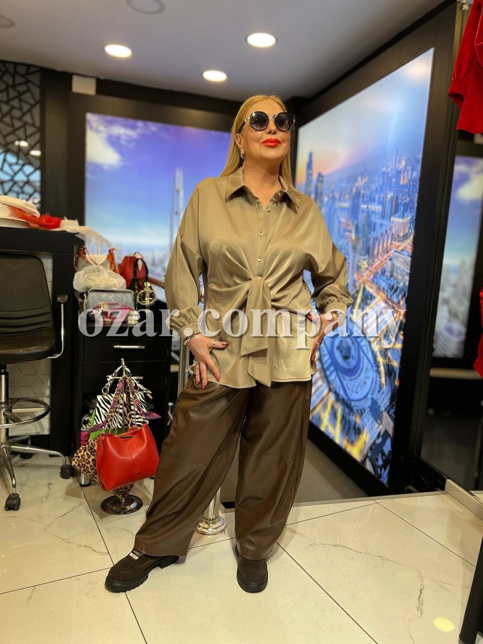 Женская Блузка Iness (Большие размеры)