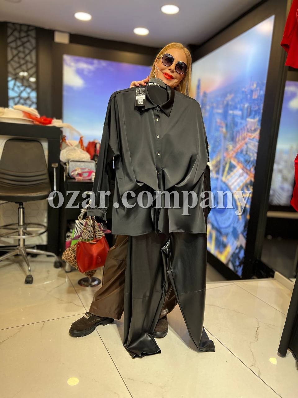 Женская Блузка Iness (Большие размеры)