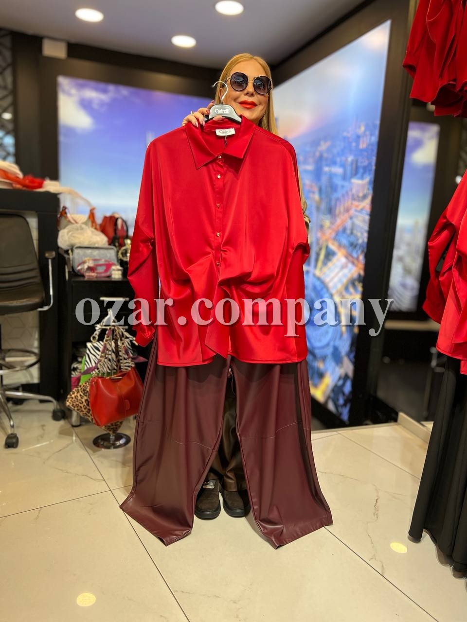 Женская Блузка Iness (Большие размеры)