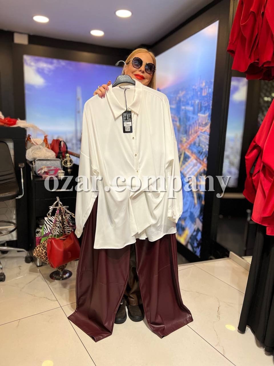 Женская Блузка Iness (Большие размеры)