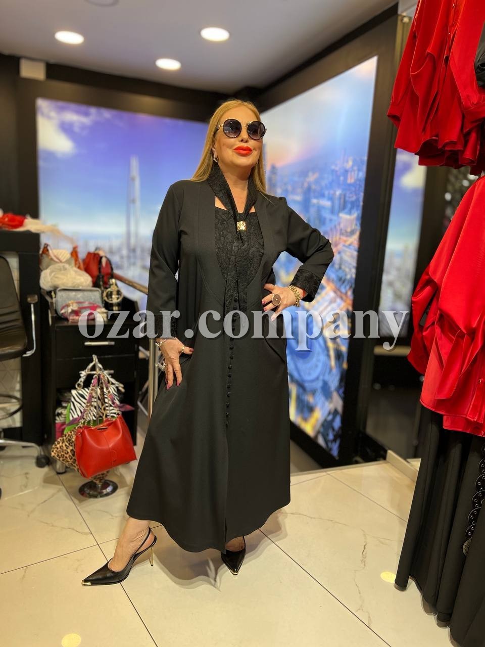 Женское Платье Iness (Большие размеры)