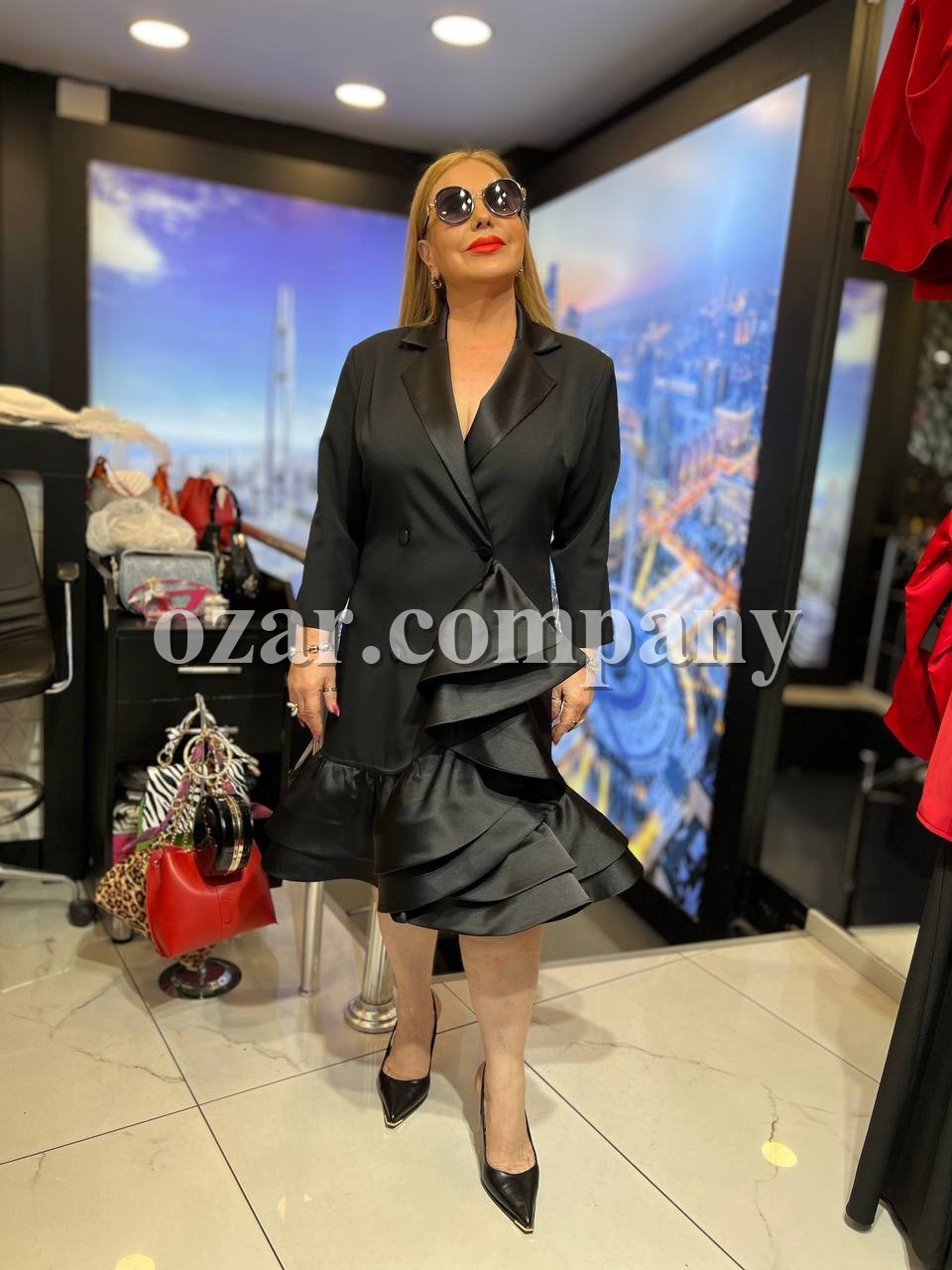 Женское Платье Iness (Большие размеры)