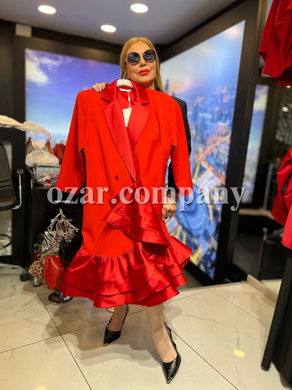 Женское Платье Iness (Большие размеры)