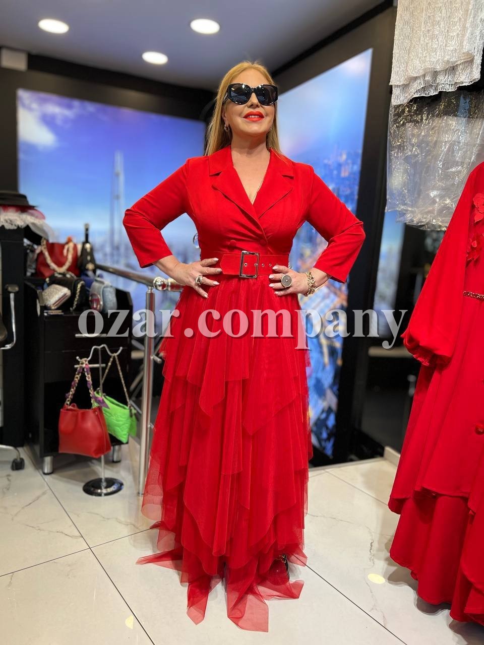 Женское Платье Iness (Большие размеры)