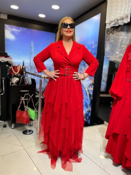 Женское Платье Iness (Большие размеры)