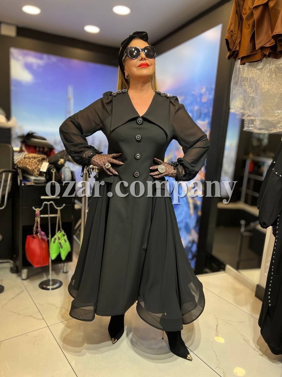 Женское Платье Iness (Большие размеры)