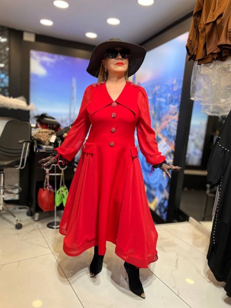 Женское Платье Iness (Большие размеры)