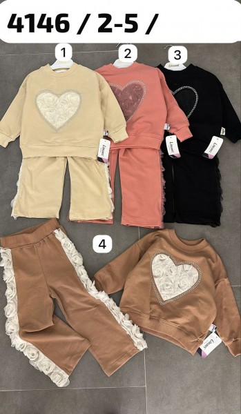 Костюм Двунитка Для Девочки Limones (2-3-4-5лет)