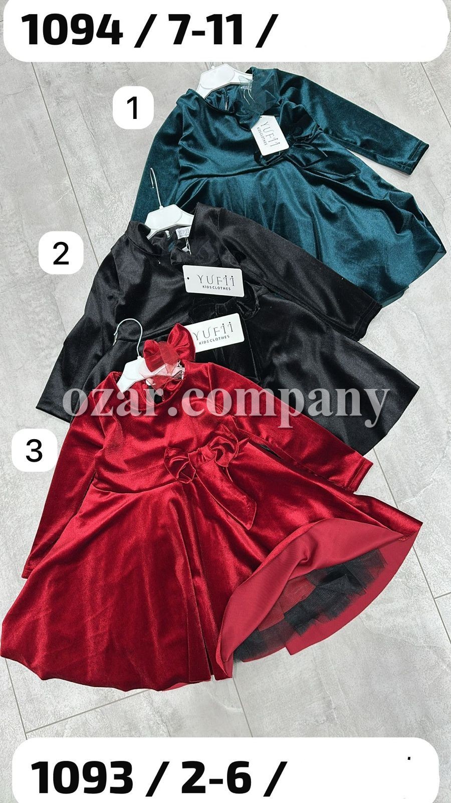 Платье Для Девочки Yufii (7-8-9-10-11лет)