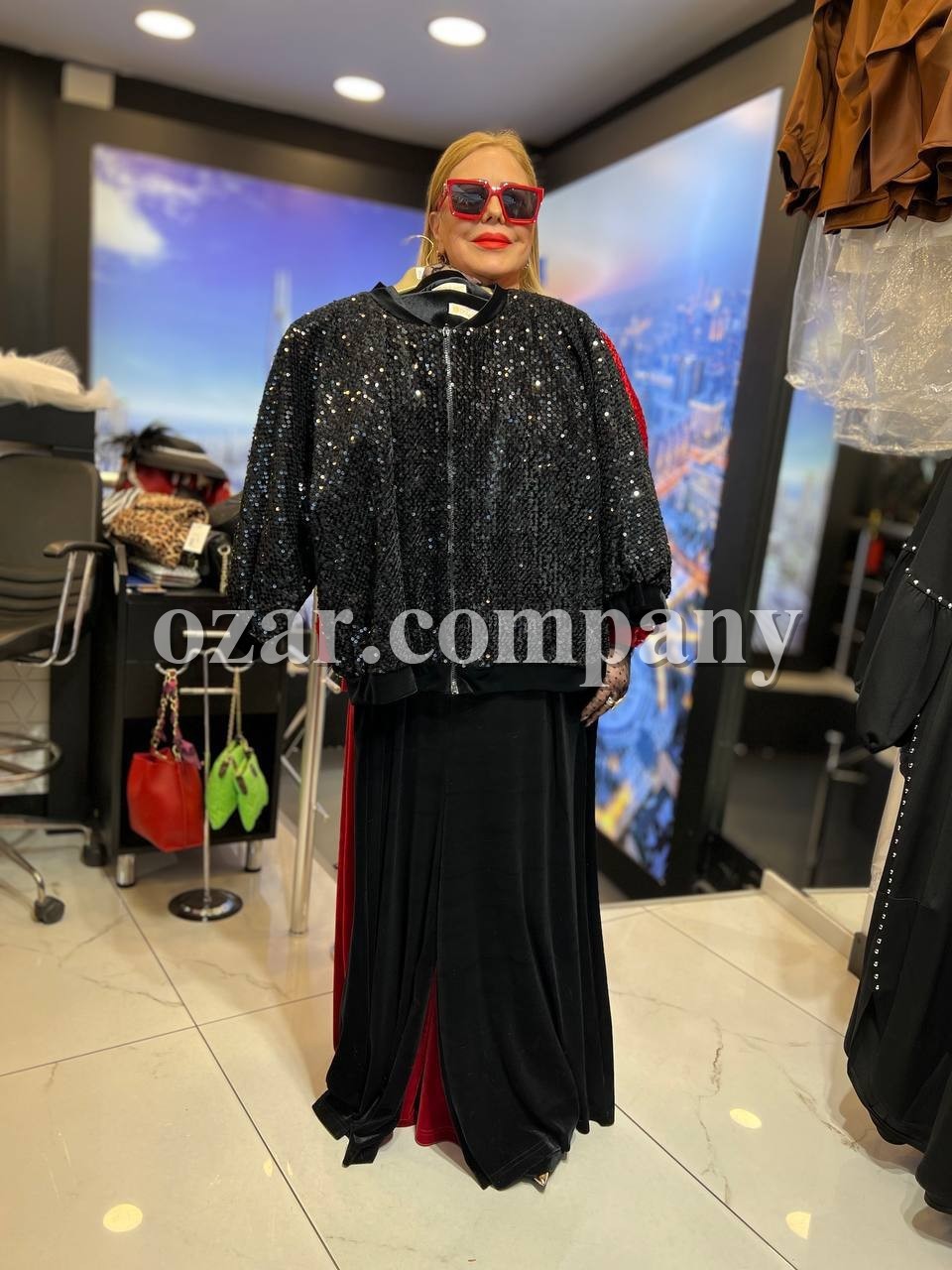 Женский Комбинезон Iness (Большие размеры)