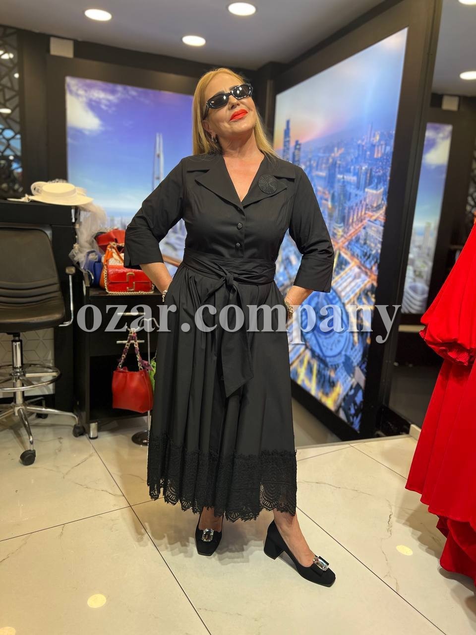 Женское Платье Iness (Большие размеры)