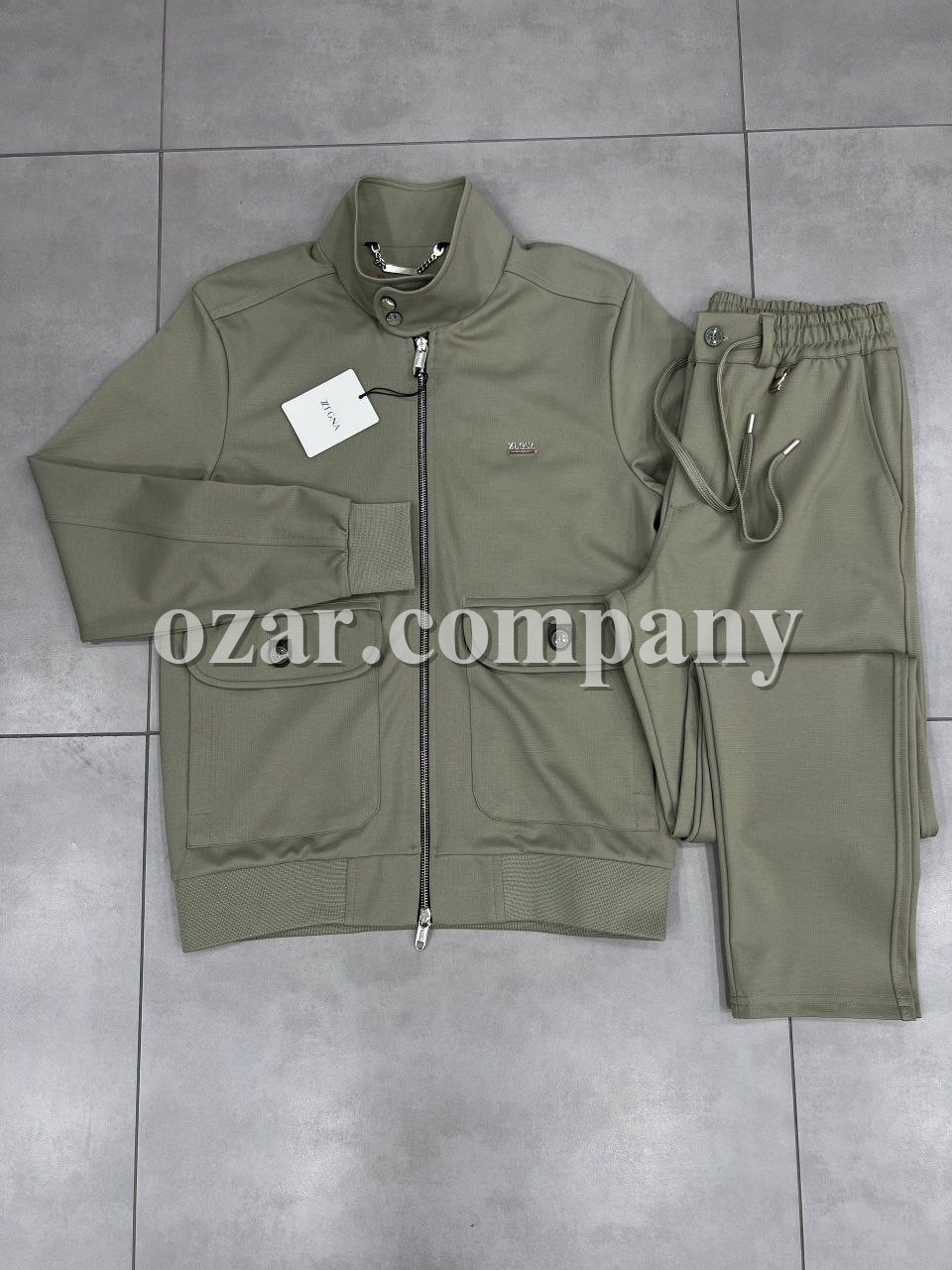 Мужской Спортивный Костюм Zegna