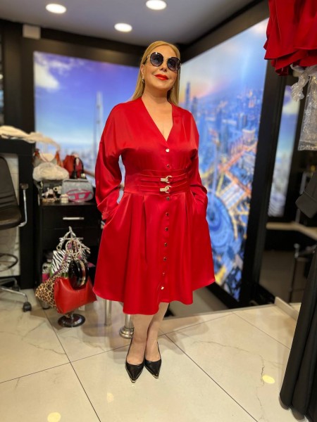 Женское Платье Iness (Большие размеры)