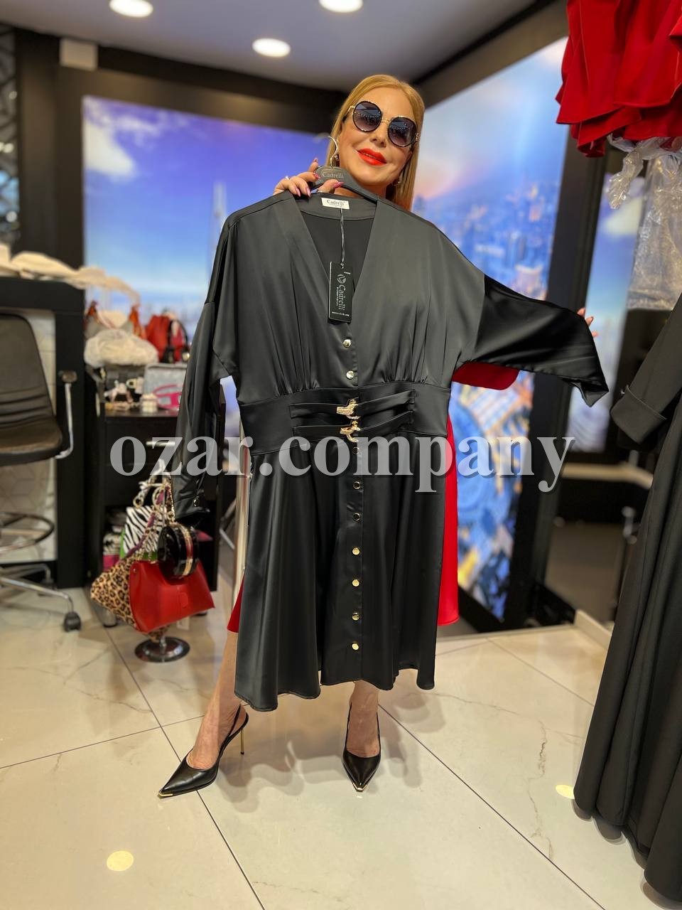 Женское Платье Iness (Большие размеры)