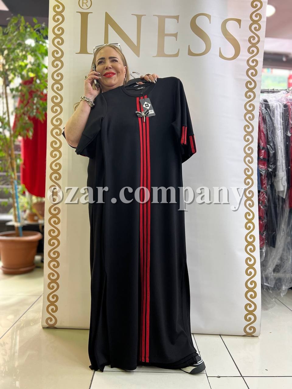 Женское Платье Iness (Большие размеры)