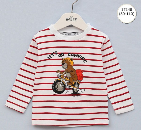 Свитшот Для Мальчика Wanex (1-1.5-2-3-4-5лет) 