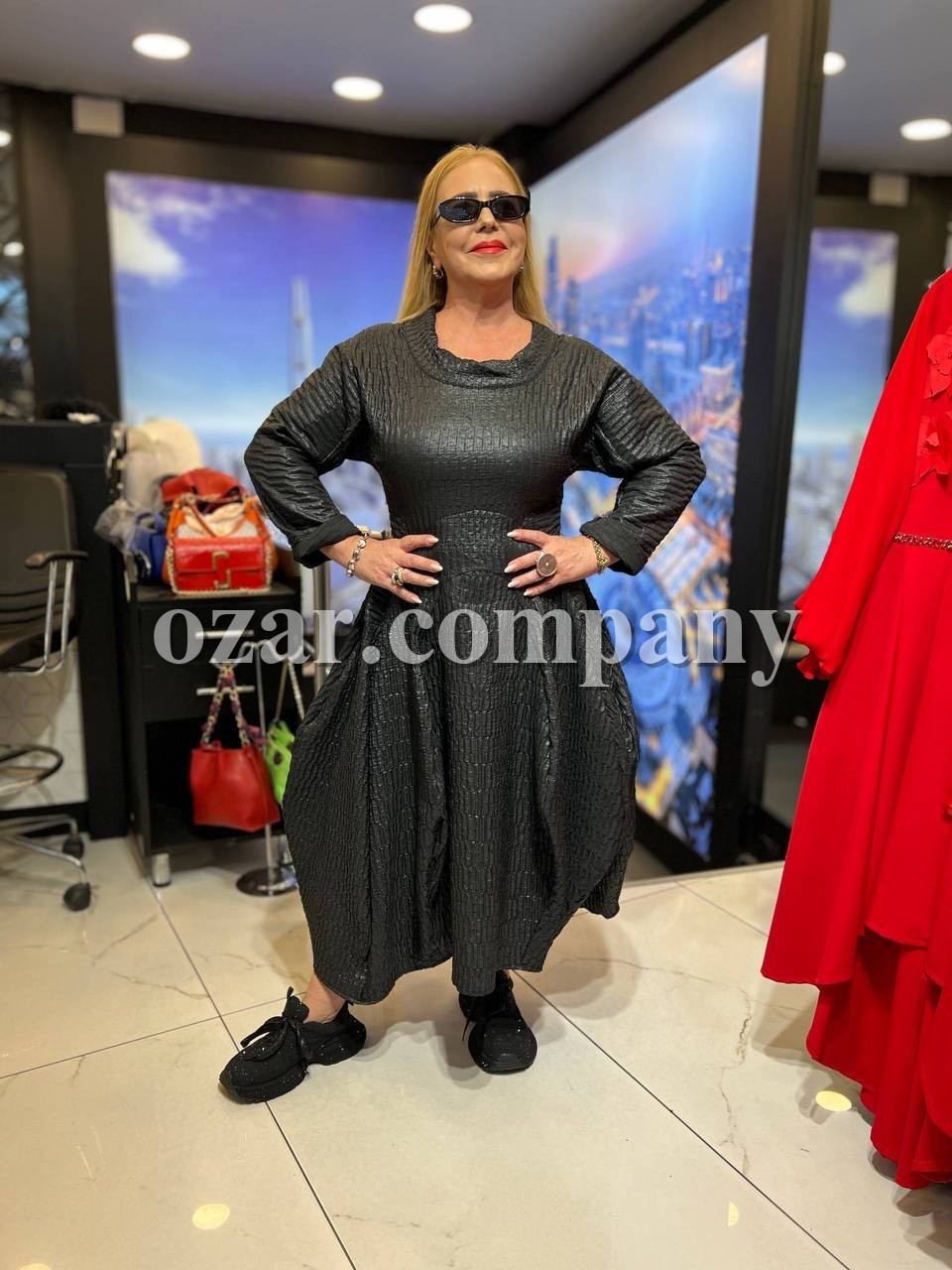 Женское Платье Iness (Большие размеры)