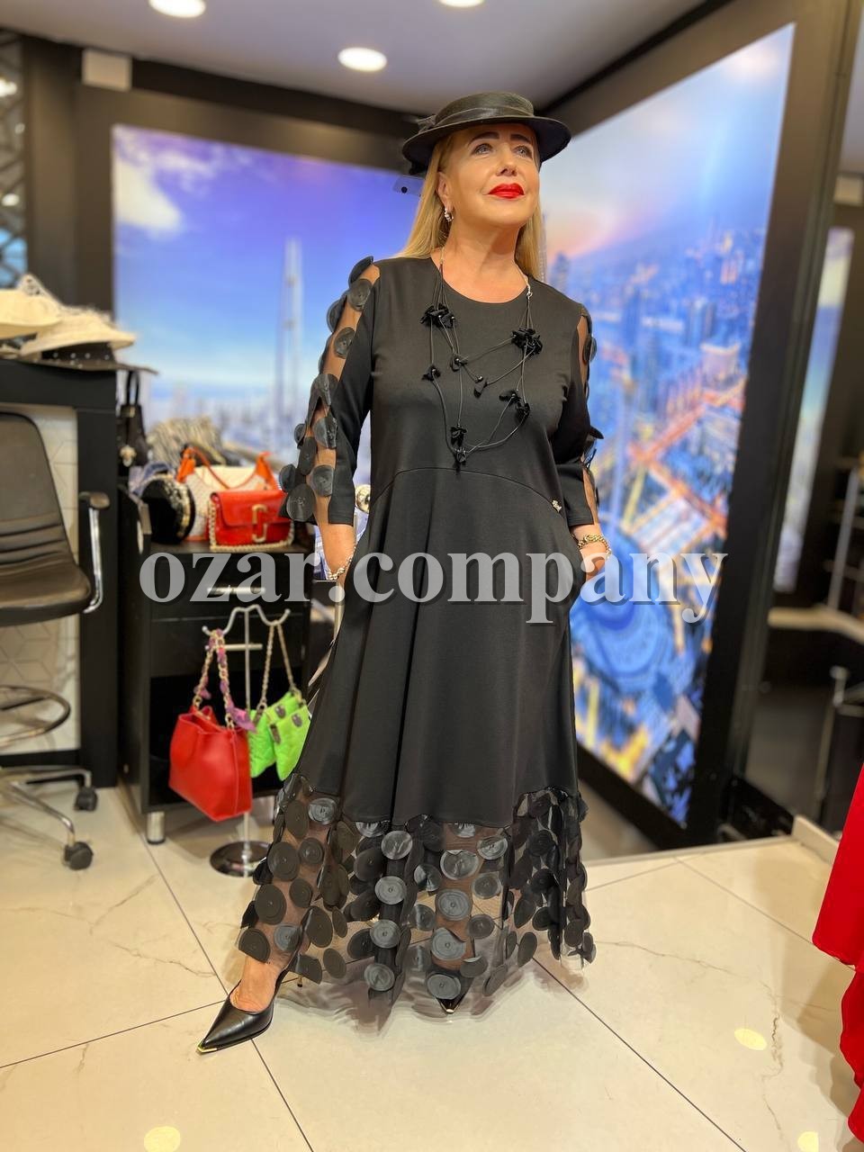 Женское Платье Iness (Большие размеры)