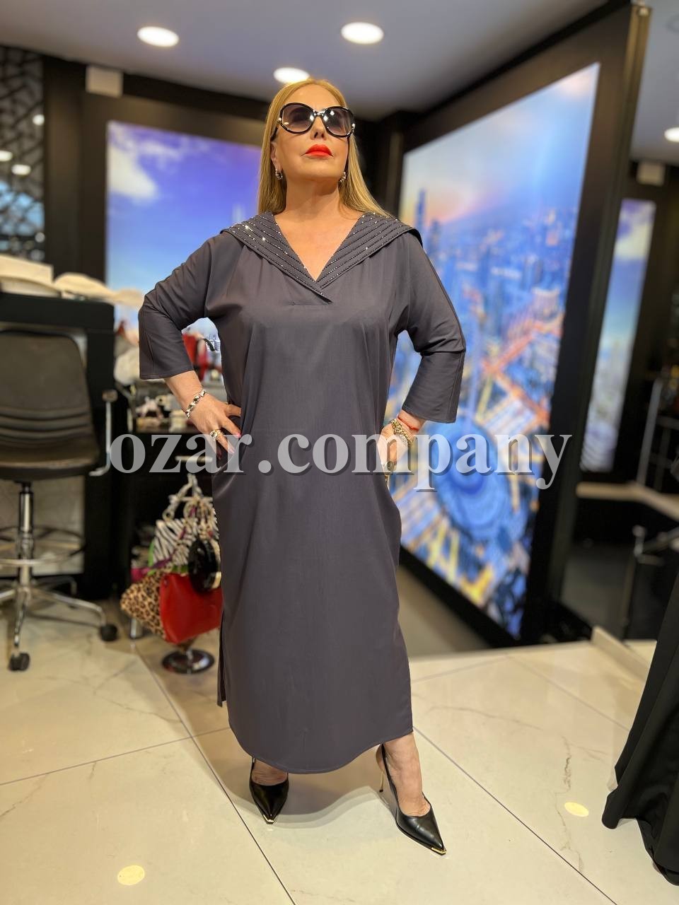 Женское Платье Iness (Большие размеры)