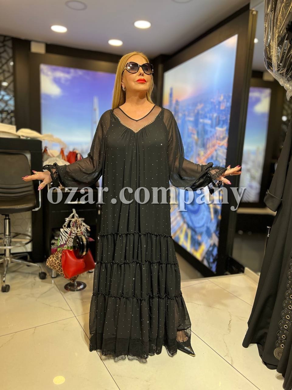 Женское Платье Iness (Большие размеры)