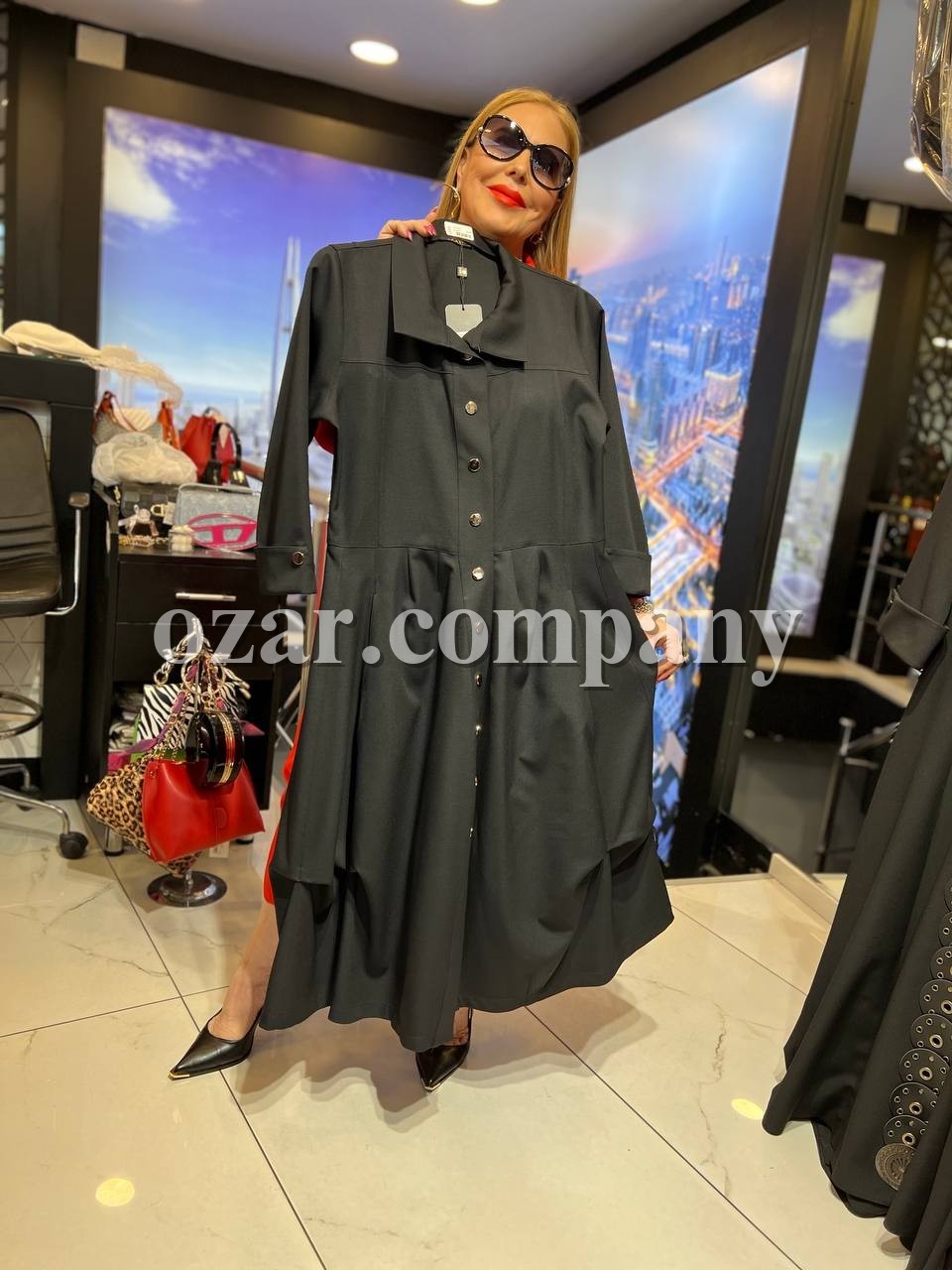 Женское Платье Iness (Большие размеры)