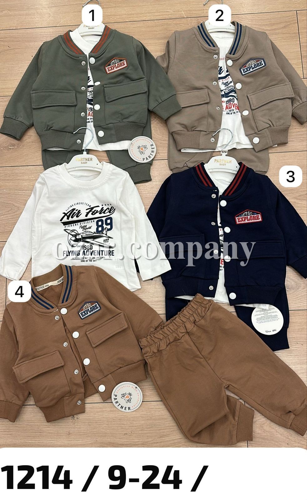 Костюм Тройка Для Мальчика Partner (9-12-18-24мес.)