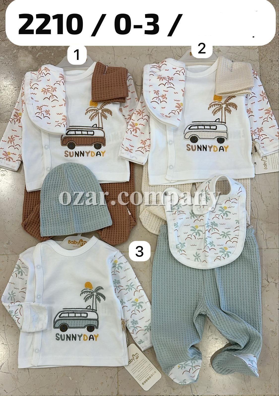 Комплект Для Мальчика Baby Im (0-3мес.)