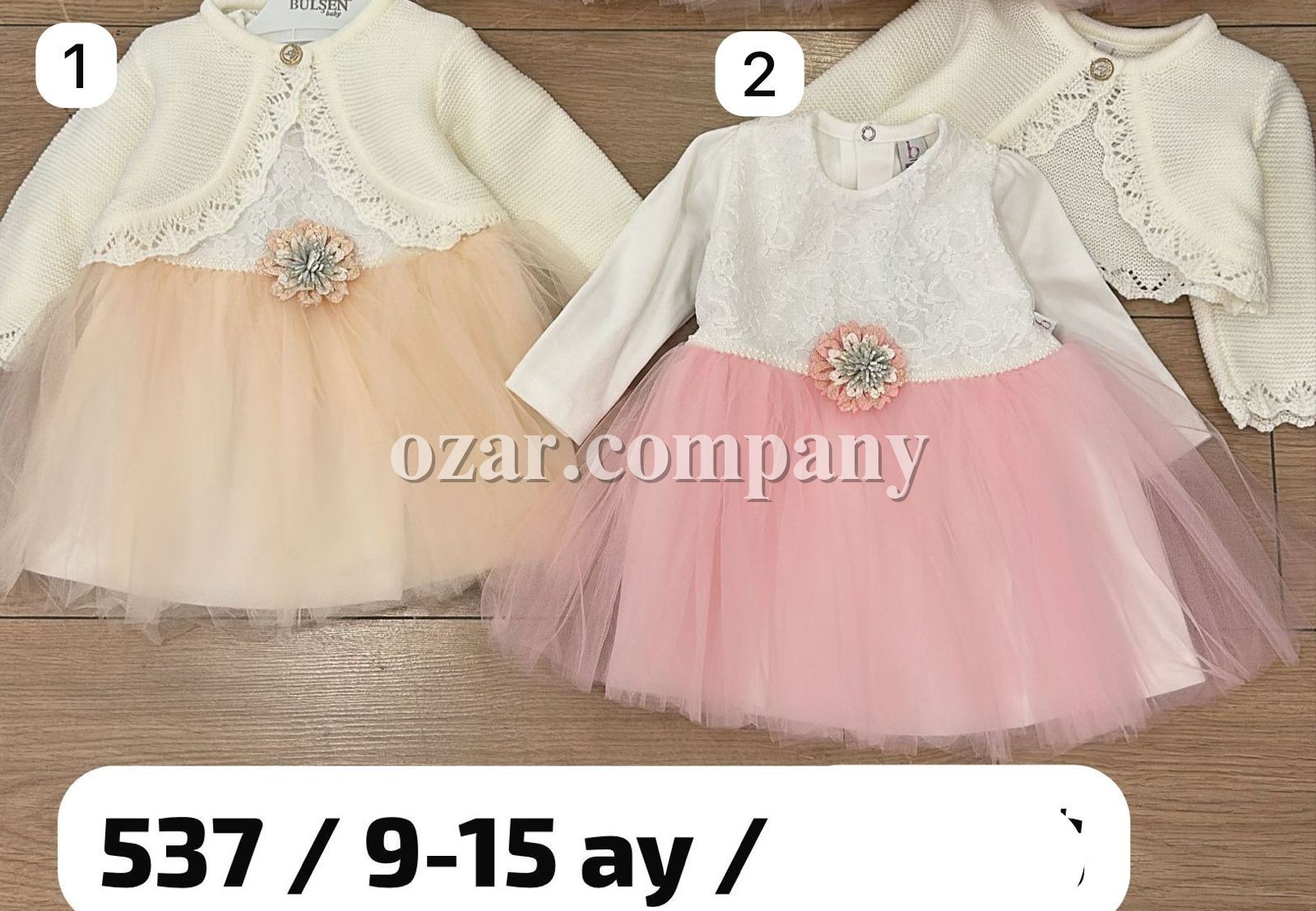 Нарядное Платье Для Девочки Bulsen (9-12-18мес.)