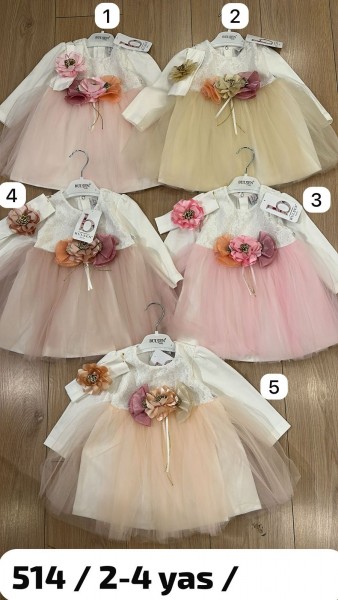 Нарядное Платье Для Девочки Bulsen (2-3-4лет) 