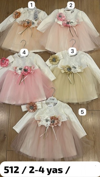 Нарядное Платье Для Девочки Bulsen (2-3-4лет) 