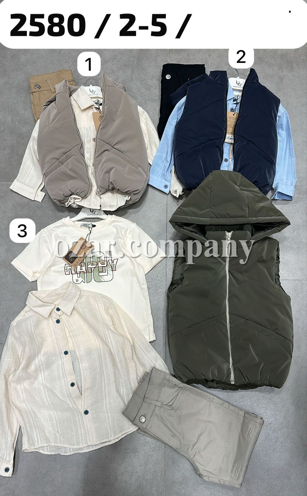 Костюм Четвёрка Для Мальчика Lucy (2-3-4-5лет)