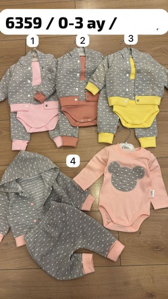 Комплект Для Девочки Elci (0-3мес.)