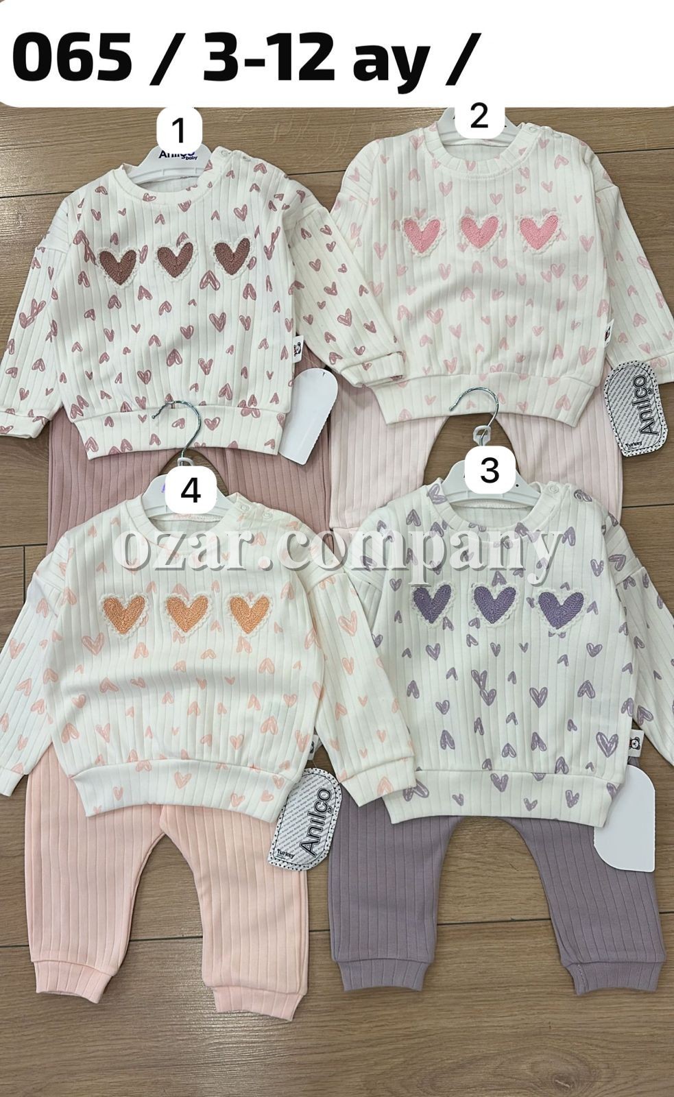 Костюм Для Девочки Anilco (3-6/6-9/9-12мес.)