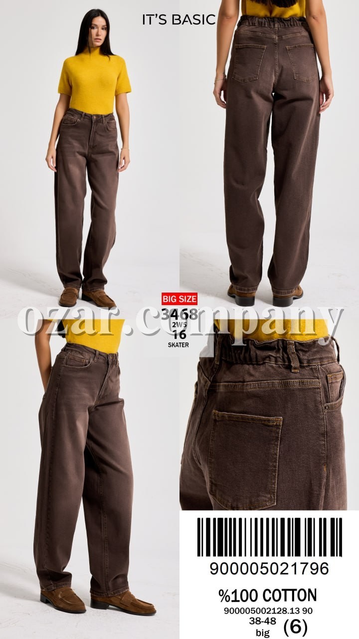 Женские Джинсы ITS Basic (Большие размеры)